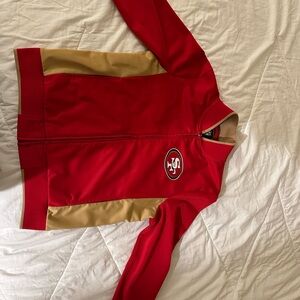 San Francisco 49ers Red and Gold Jacket